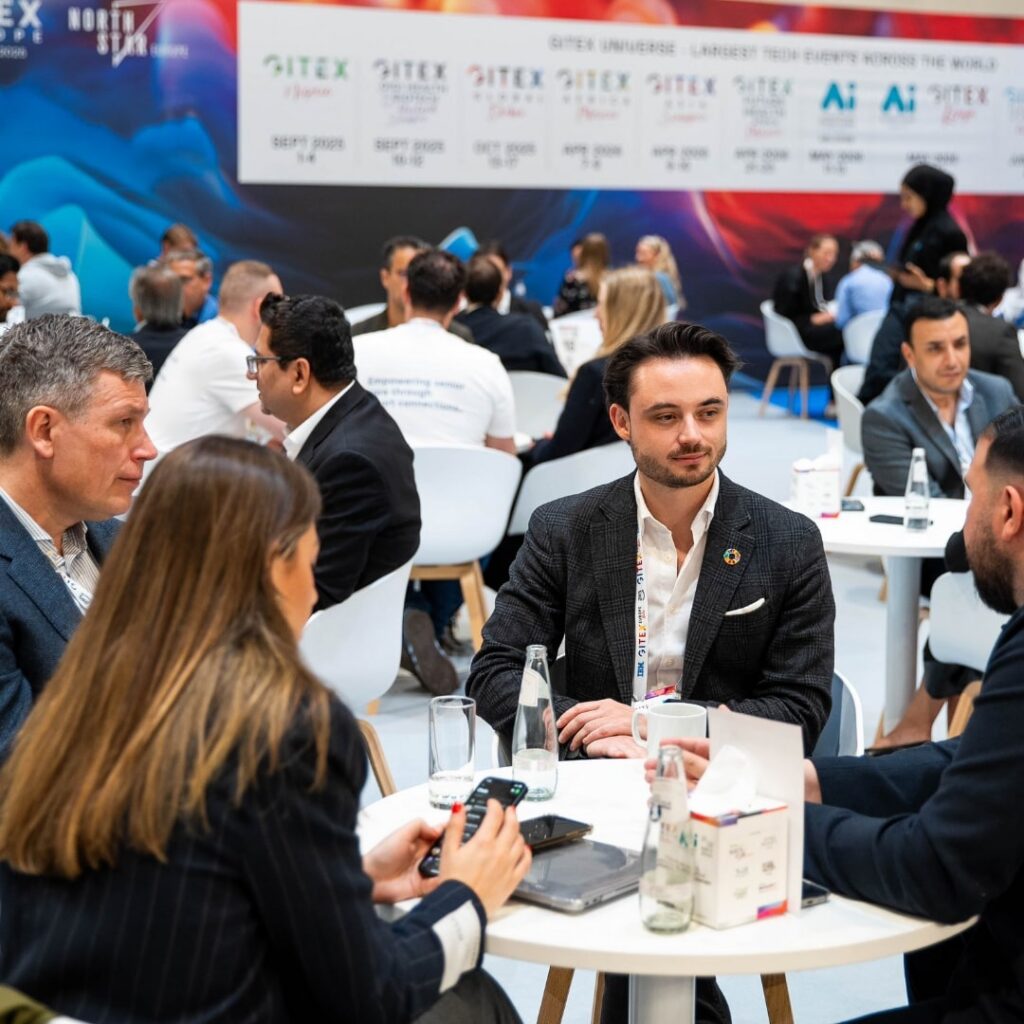 Executive interview filming at GITEX Global Dubai